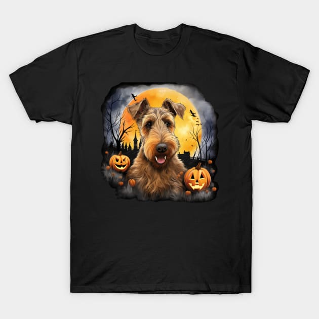 Lakeland terrier Halloween T-Shirt by NatashaCuteShop